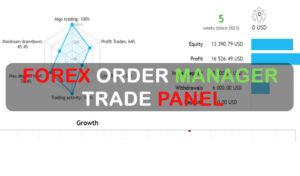Forex Order Manager – Trade Panel